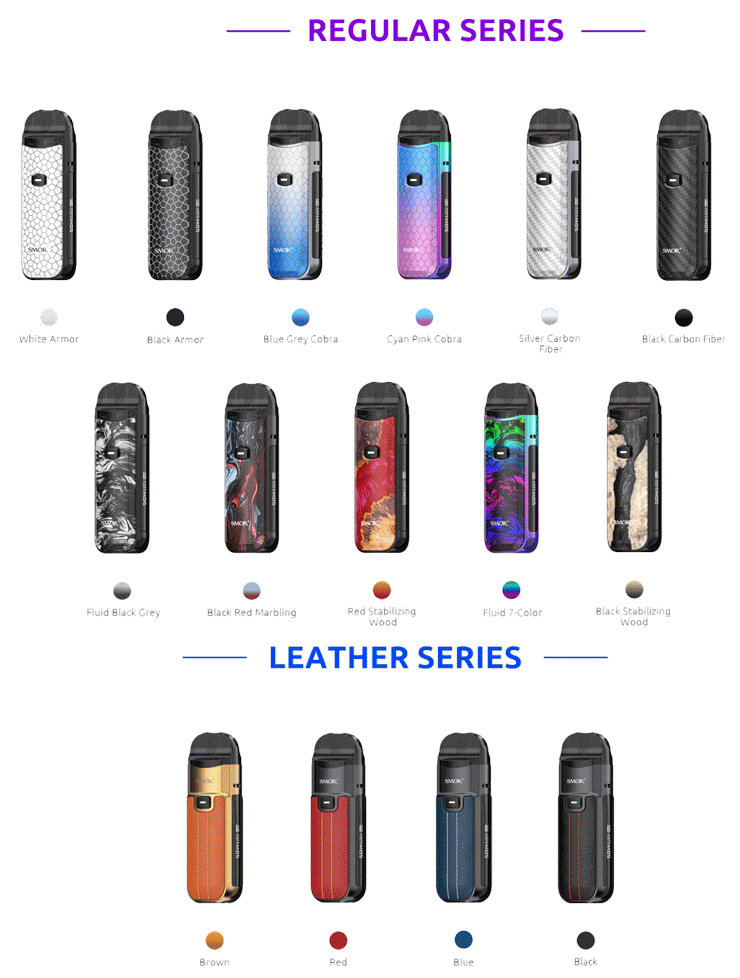 Smoktech NORD 50W 1 x 1800mAh - Fluid 7color