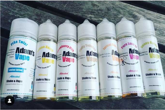 Adam´s Vape Shake and Vape Apple Juice 10ml