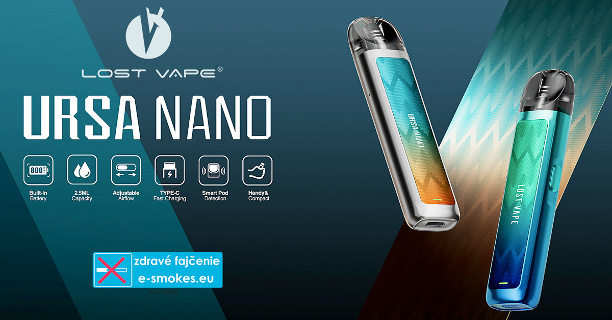 Lost Vape Ursa Nano Pod 800mAh Wave Red