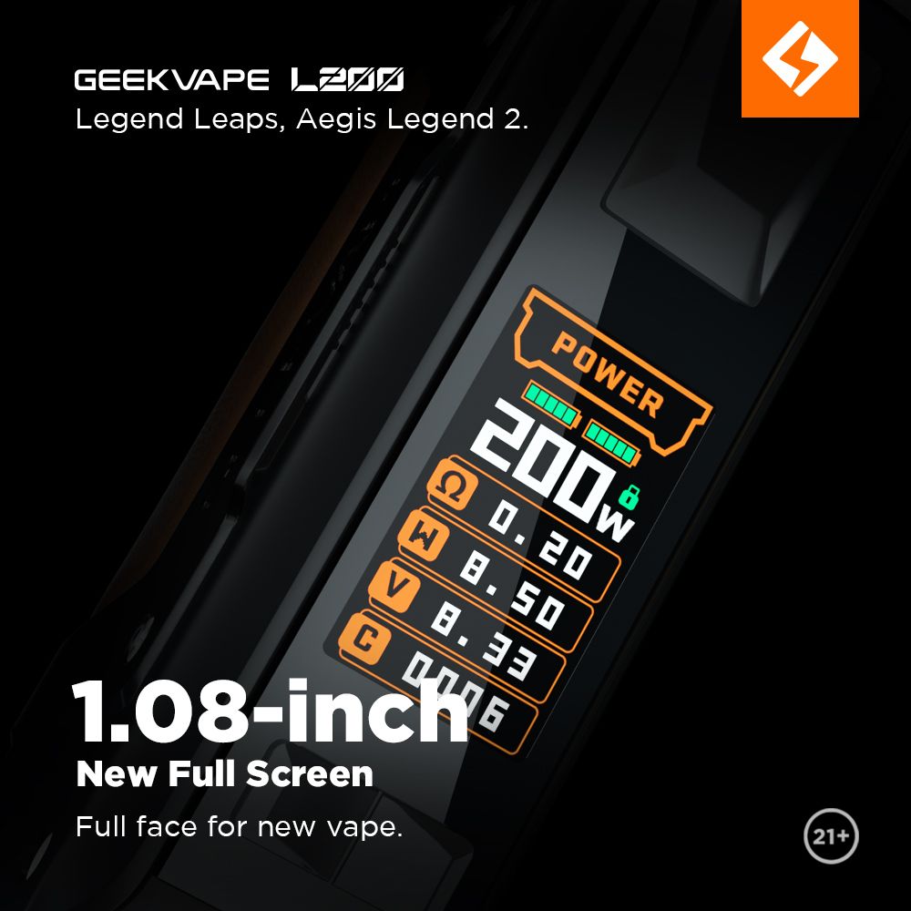 GeekVape Aegis LEGEND 2 200W easy Kit - RED