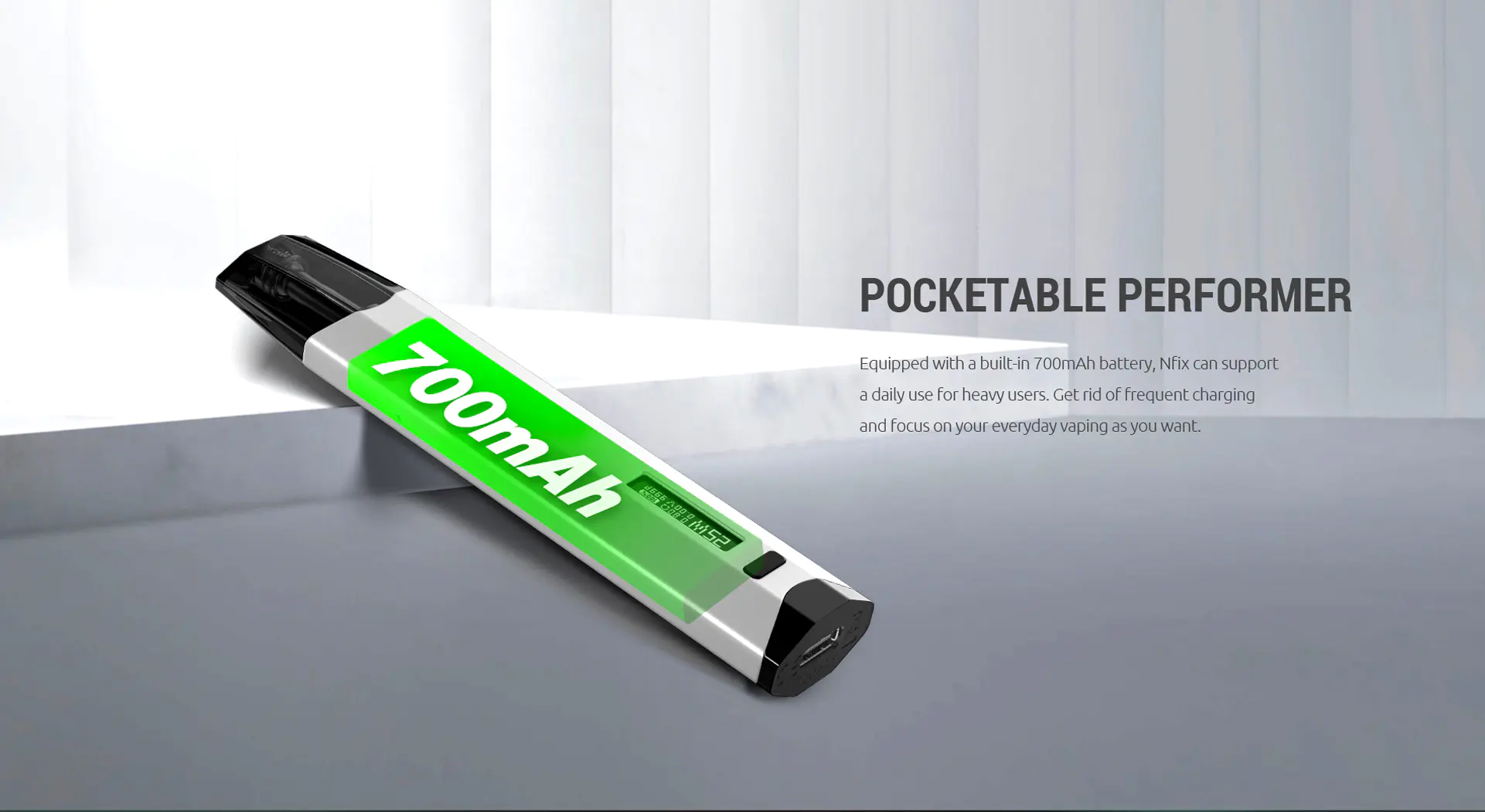 Smoktech Nfix Pro 700mAh Blue Gold