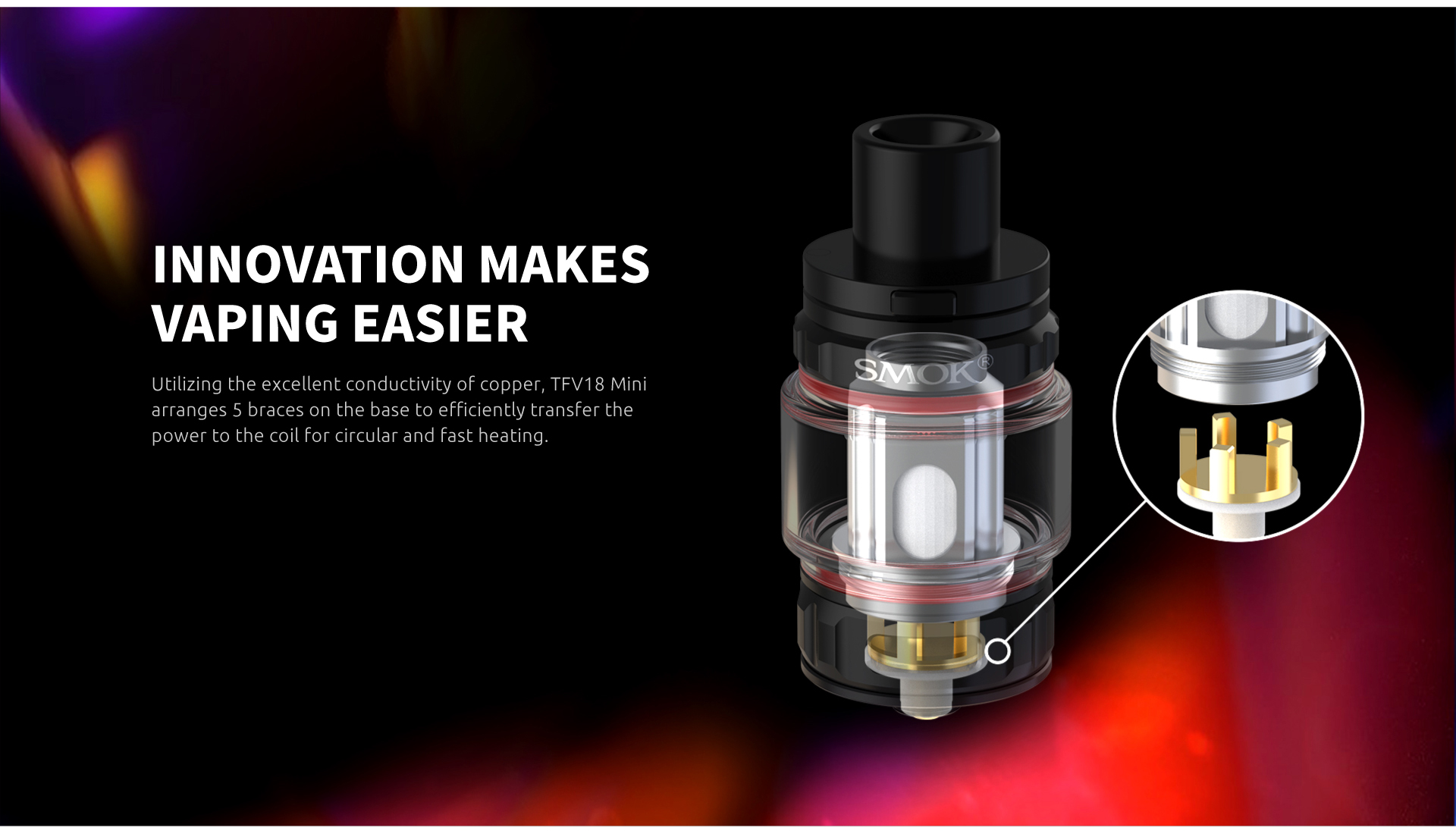 Smoktech TFV18 Mini Dual Meshed 0,15ohm