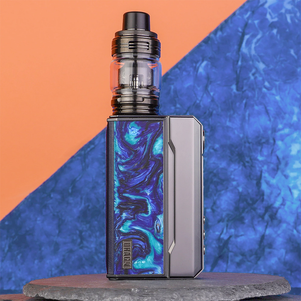 VOOPOO DRAG 4 177W Grip 5,5ml Full Kit Gun Metal Rosewood