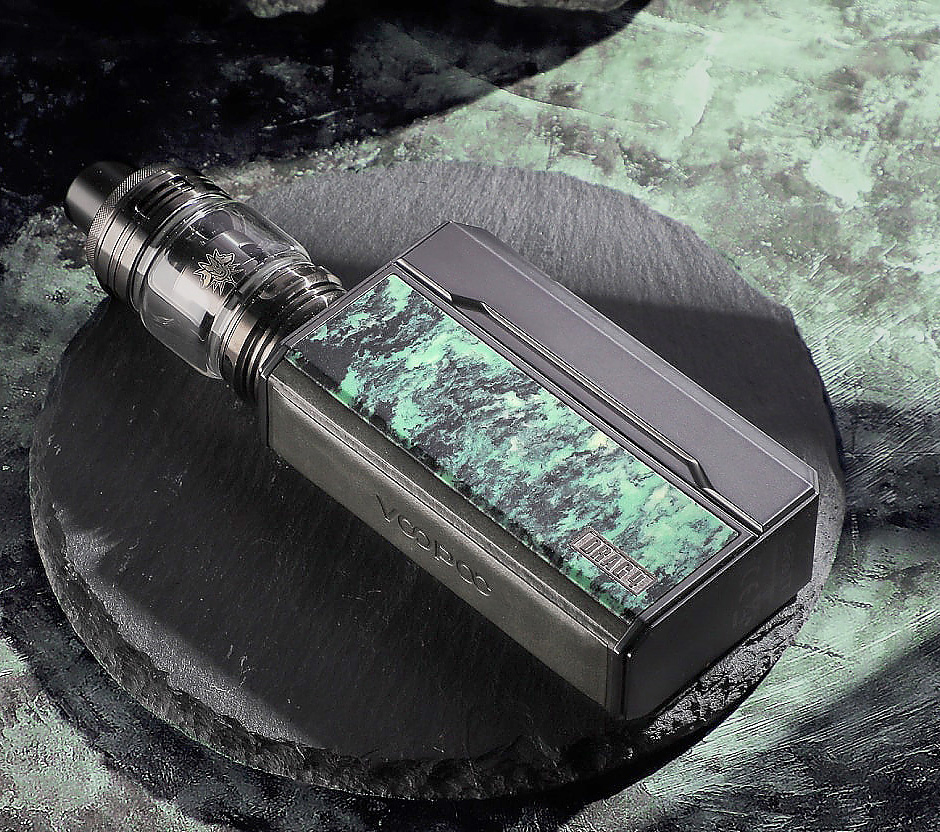 VOOPOO DRAG 4 177W Grip 5,5ml Full Kit Gun Metal Tropical Orange