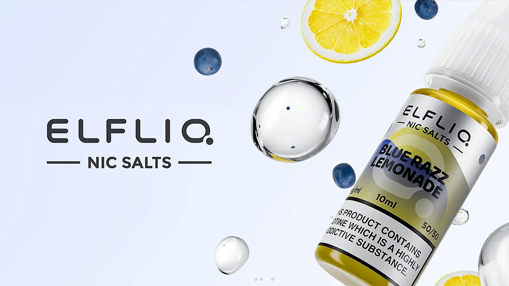 Liquid ELFLIQ Nic SALT Blueberry 10ml - 20mg