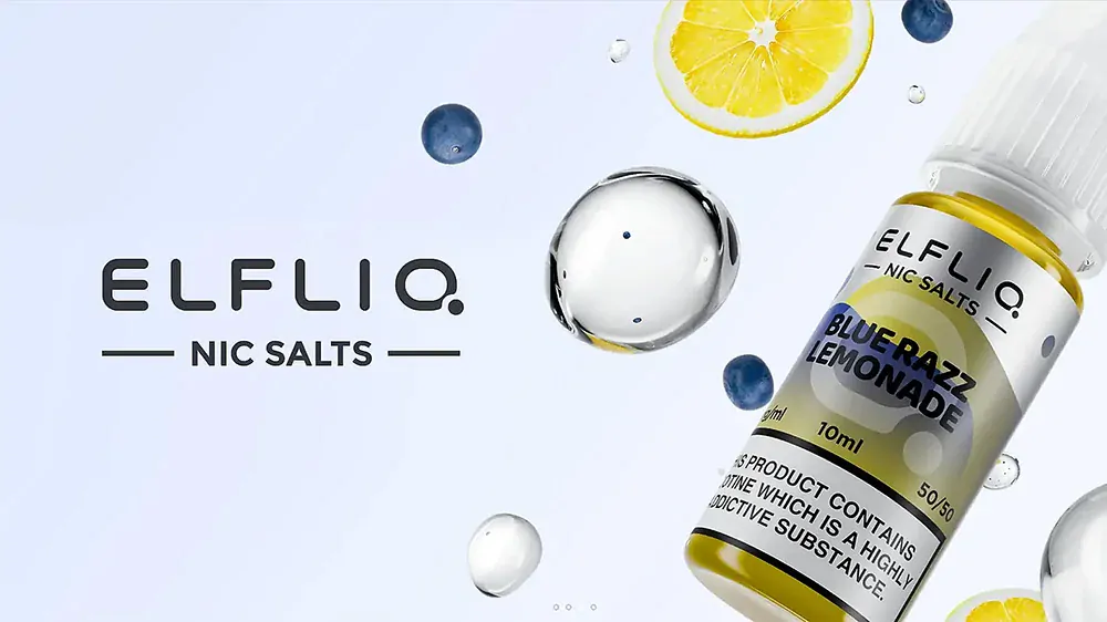 Liquid ELFLIQ Nic SALT Blueberry Sour Raspberry 10ml - 20mg