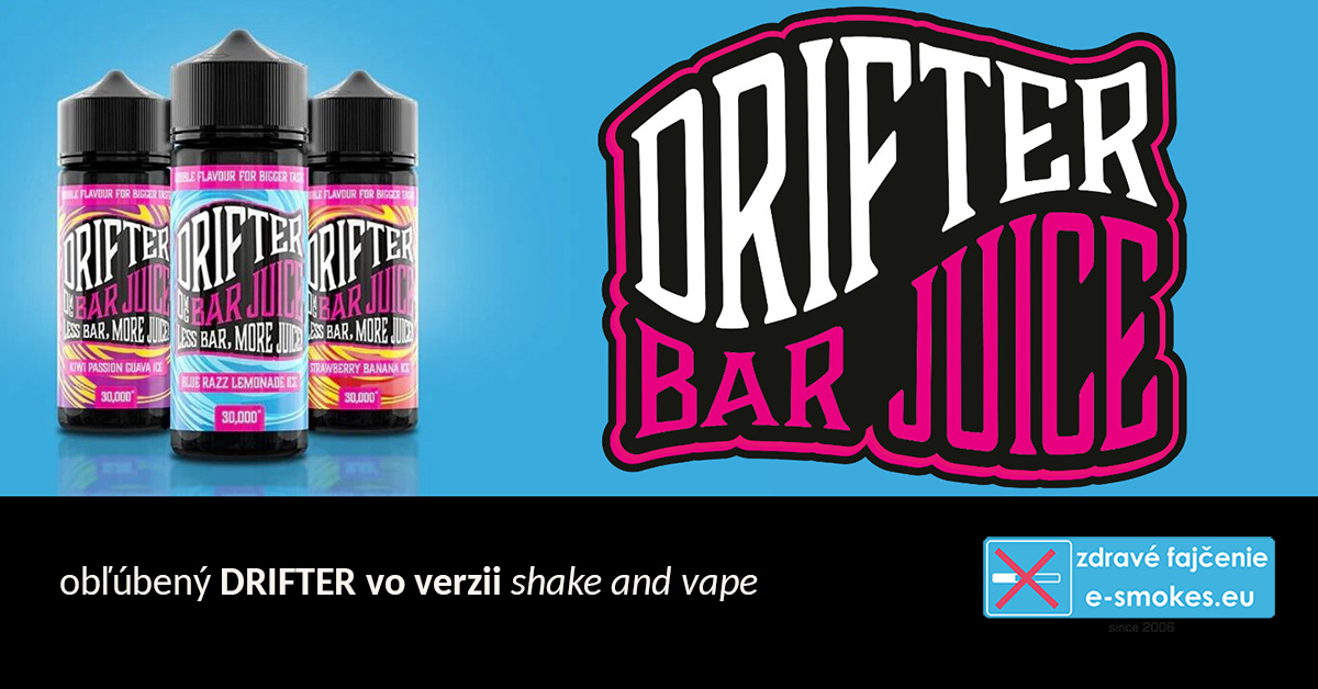 Juice Sauz Drifter Shake & Vape Cream Tobacco 16 ml