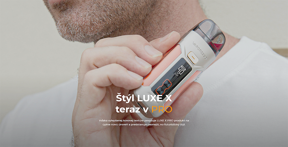 Vaporesso LUXE X PRO elektronická cigareta 1500mAh Dazzling Yellow