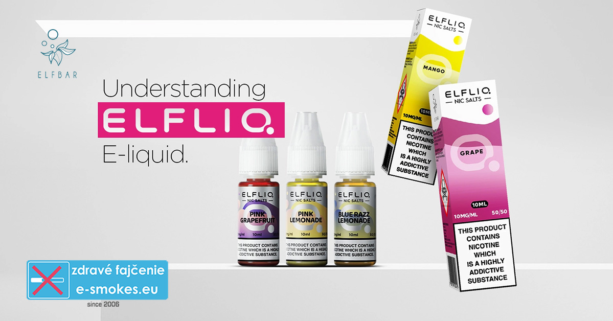 Liquid ELFLIQ Nic SALT Blackberry Lemon 10ml - 20mg