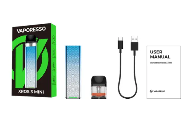 Vaporesso XROS 3 Mini Pod 1000mAh Sky Blue 1ks 