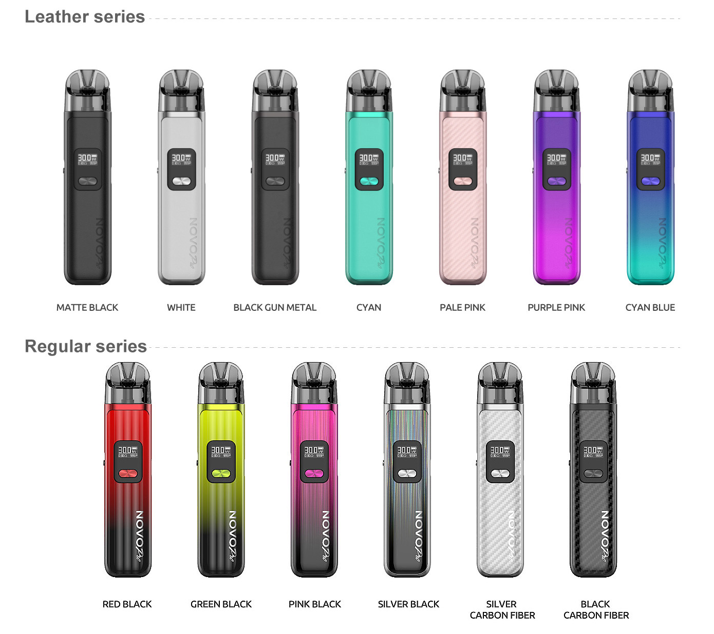 Smoktech NOVO Pro 1300mAh Red Black 1ks