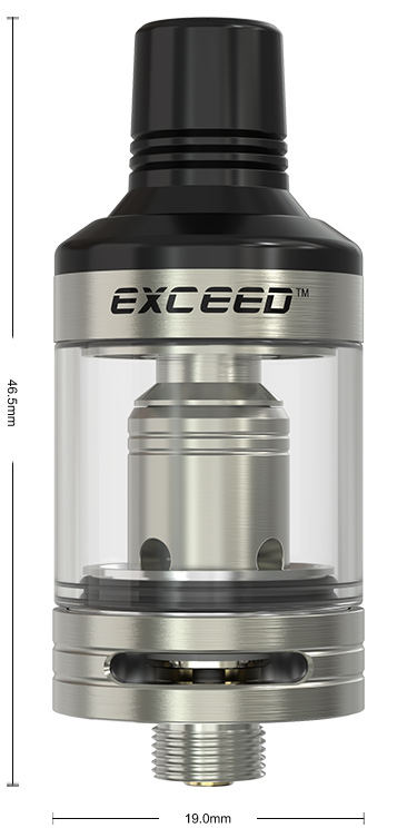 Joyetech clearomizér Exceed D19 2,0ml - strieborný