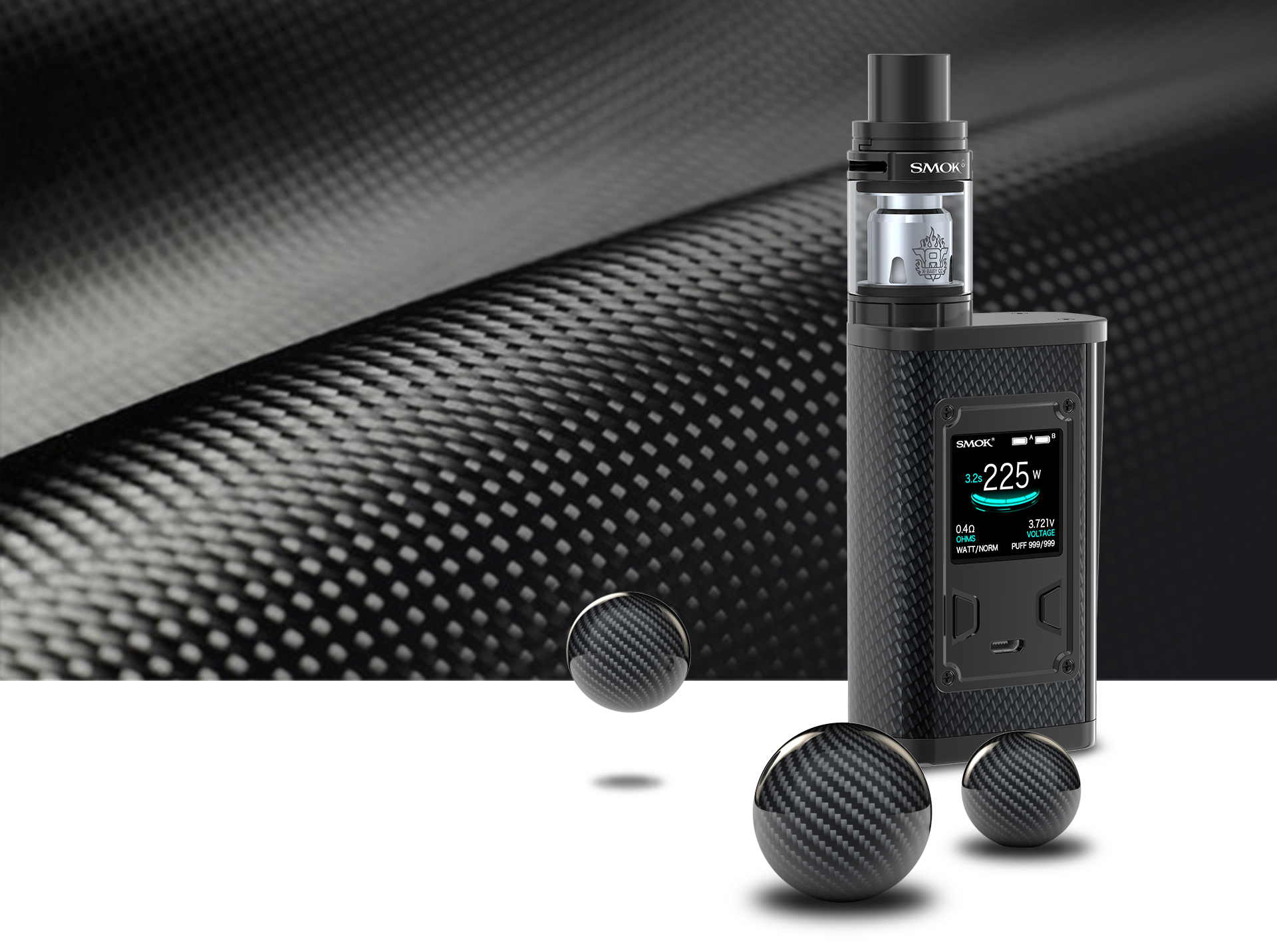 Smoktech Mod grip MAJESTY TC225W - fialový