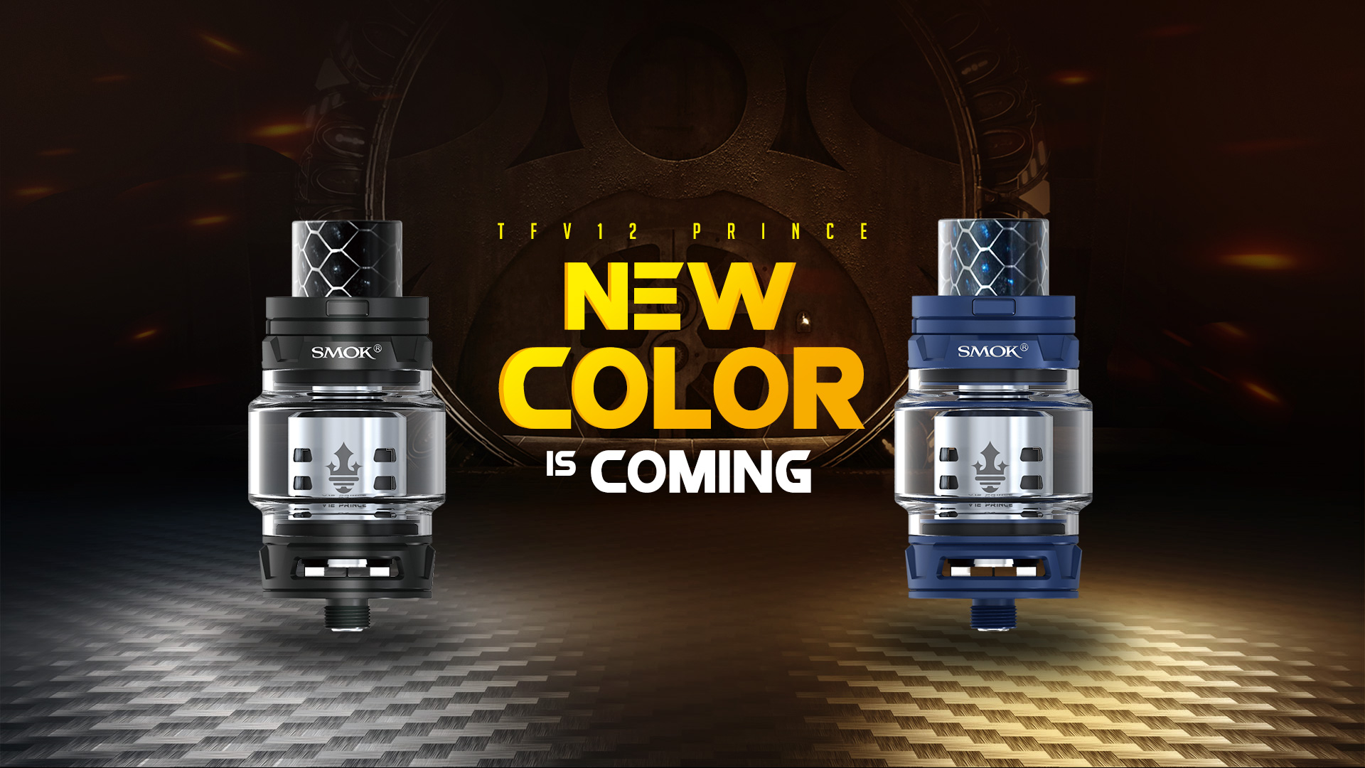 Smoktech TFV12 Prince clearomizér 8,0ml - čierny