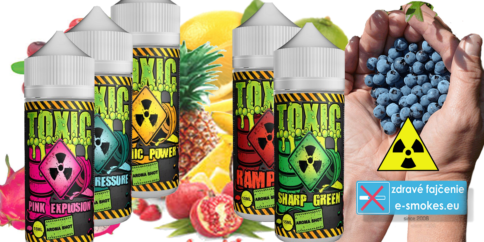 TOXIC aróma Shake & Vape High Pressure 15ml