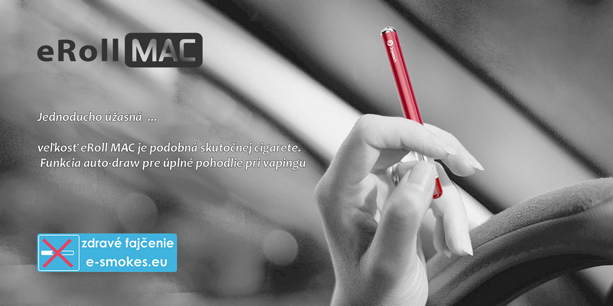 Joyetech batéria eRoll MAC 180mAh červená