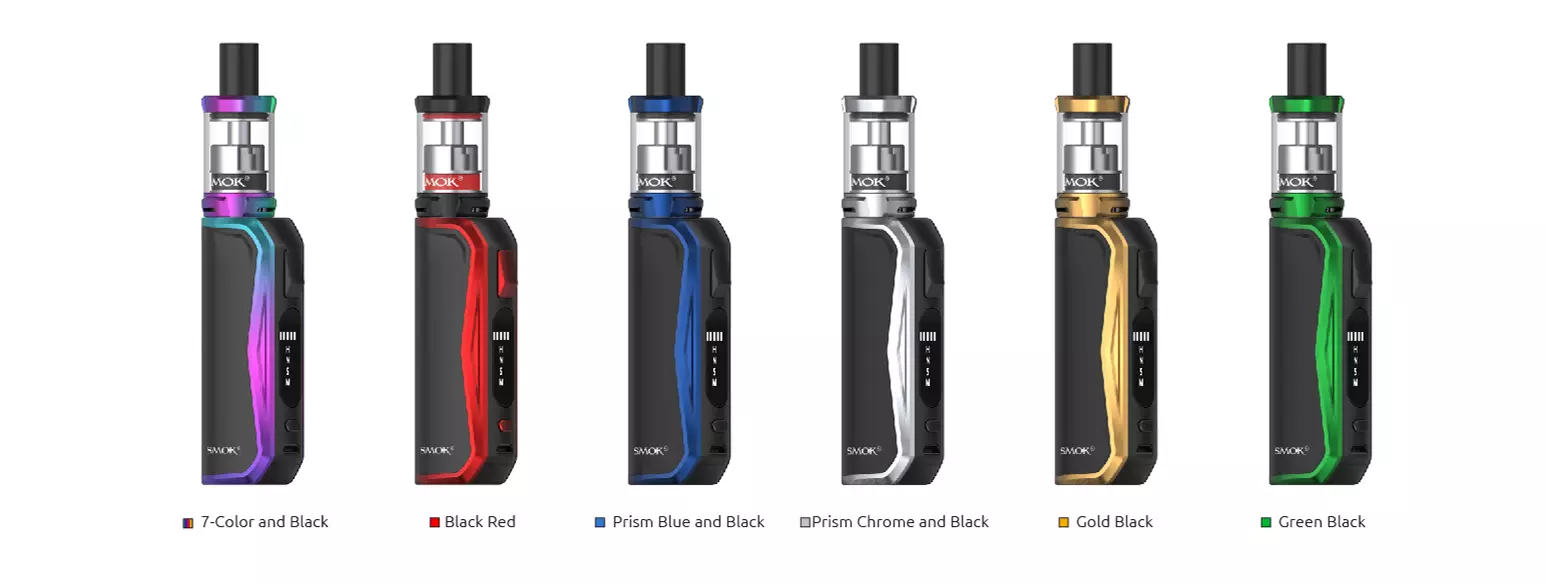 Smoktech Priv N19 1200mAh - Prism Chrome and Black