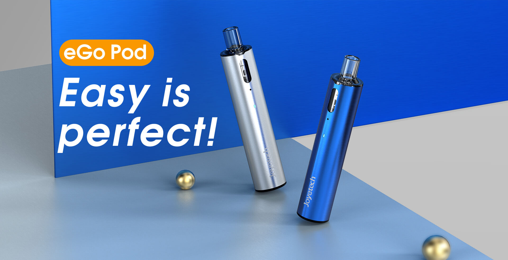 Joyetech eGo Pod elektronická cigareta 1000 mAh Strieborná 1 ks
