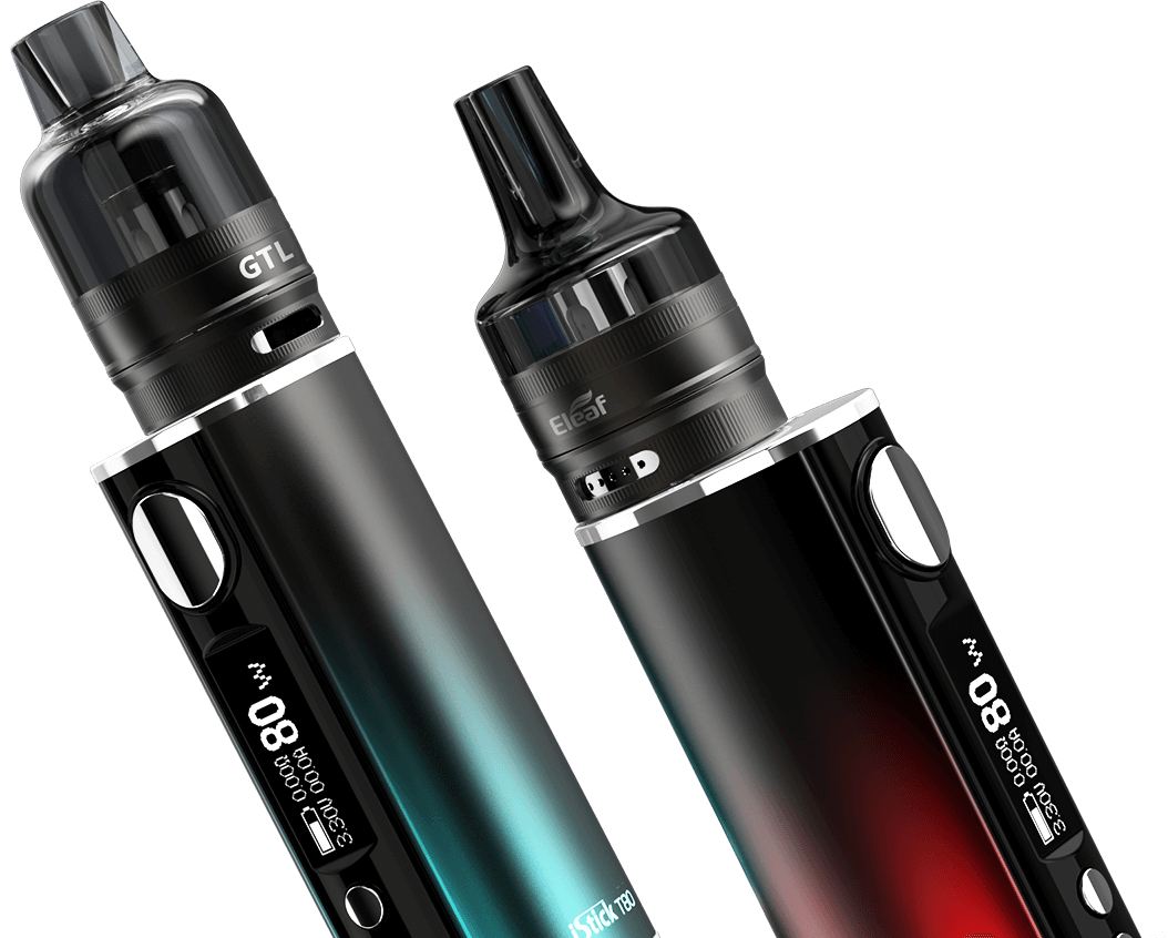 Eleaf full kit iStick T80 with GTL Pod Tank - Gradient Red