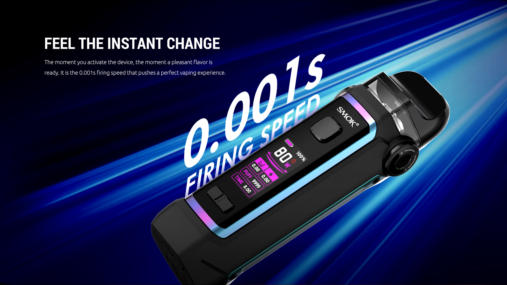 Smoktech Full Kit IPX 80 - Blue