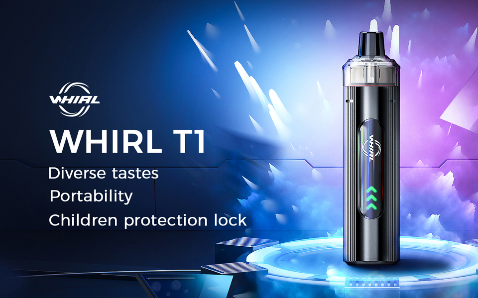 UWELL WHIRL T1 Pod 1300mAh - Dark Blue