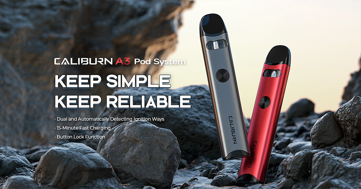 Uwell Caliburn A3 cartridge 2ml 1ohm 4Pack