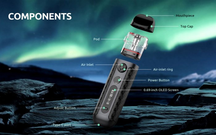 Smoktech Novo 5 MTL cartridge 0,7ohm 2ml