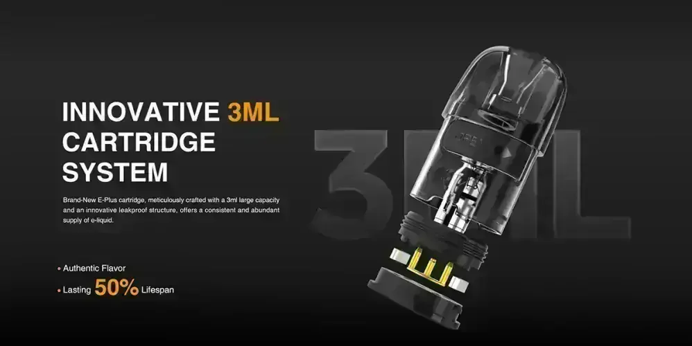 3 PACK Lost Vape E Plus cartridge 0,3 ohm 3ml 