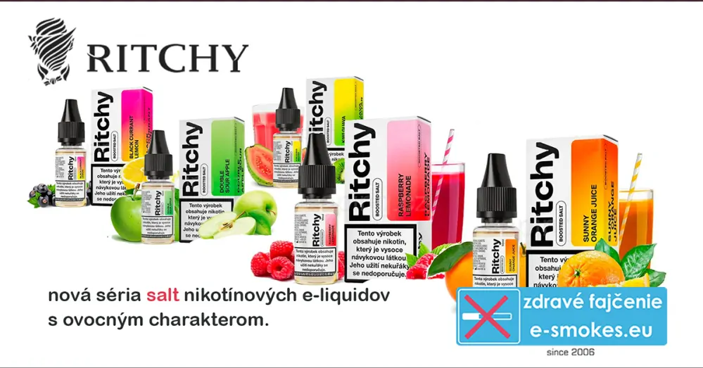 Ritchy Salt Honey Tobacco 10 ml 10 mg