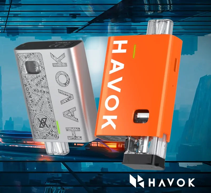 Uwell Havok R Pod elektronická cigareta 950mAh Black Wood 