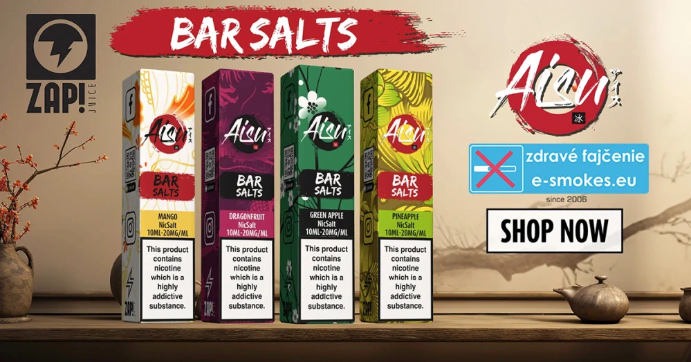ZAP! AISU Bar Salts Cucumber 10ml 10mg