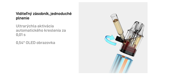 Vaporesso VIBE Pod cartridge 4,5ml 1ohm 2pack