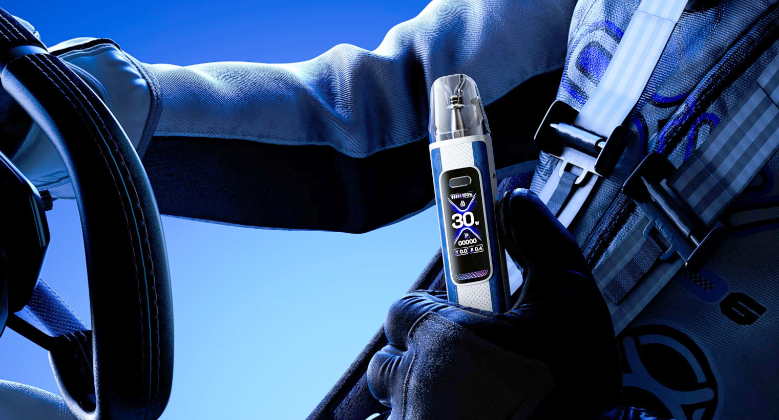 OXVA Xlim Pro 3 Pod Kit 1500 mAh Titanium Silk 1 ks