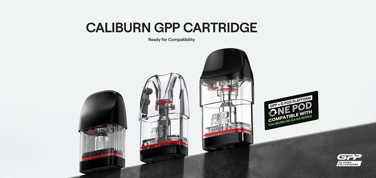 Uwell Caliburn GPP cartridge 2ml 0,9ohm 4Pack