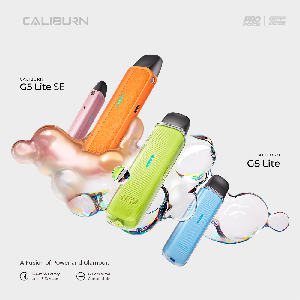 Uwell Caliburn G5 Lite SE Pod 1600mAh White Leather