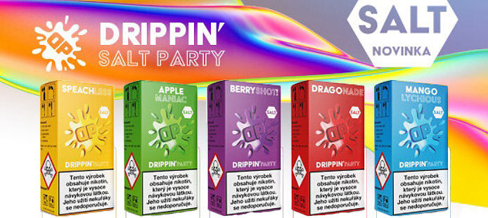 e-liquid Drippin Salt Party Mango Lychious 10ml 20mg