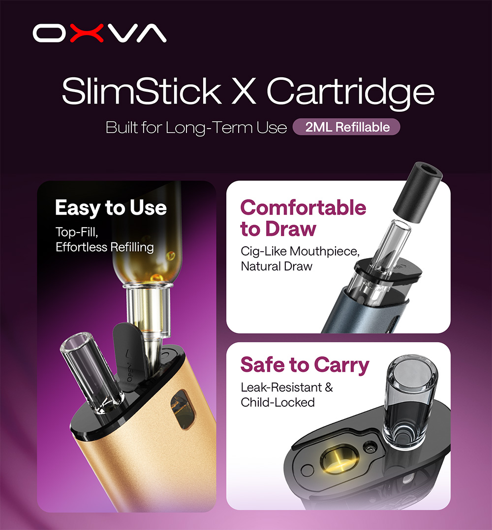OXVA SLIMSTICK X 1ohm 2ml 2Pack