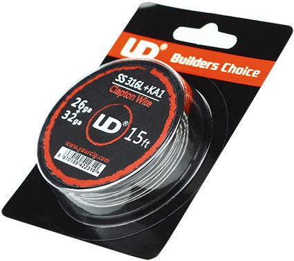 UD Clapton odporový drôt SS316 26GA + KA1 32GA 5m