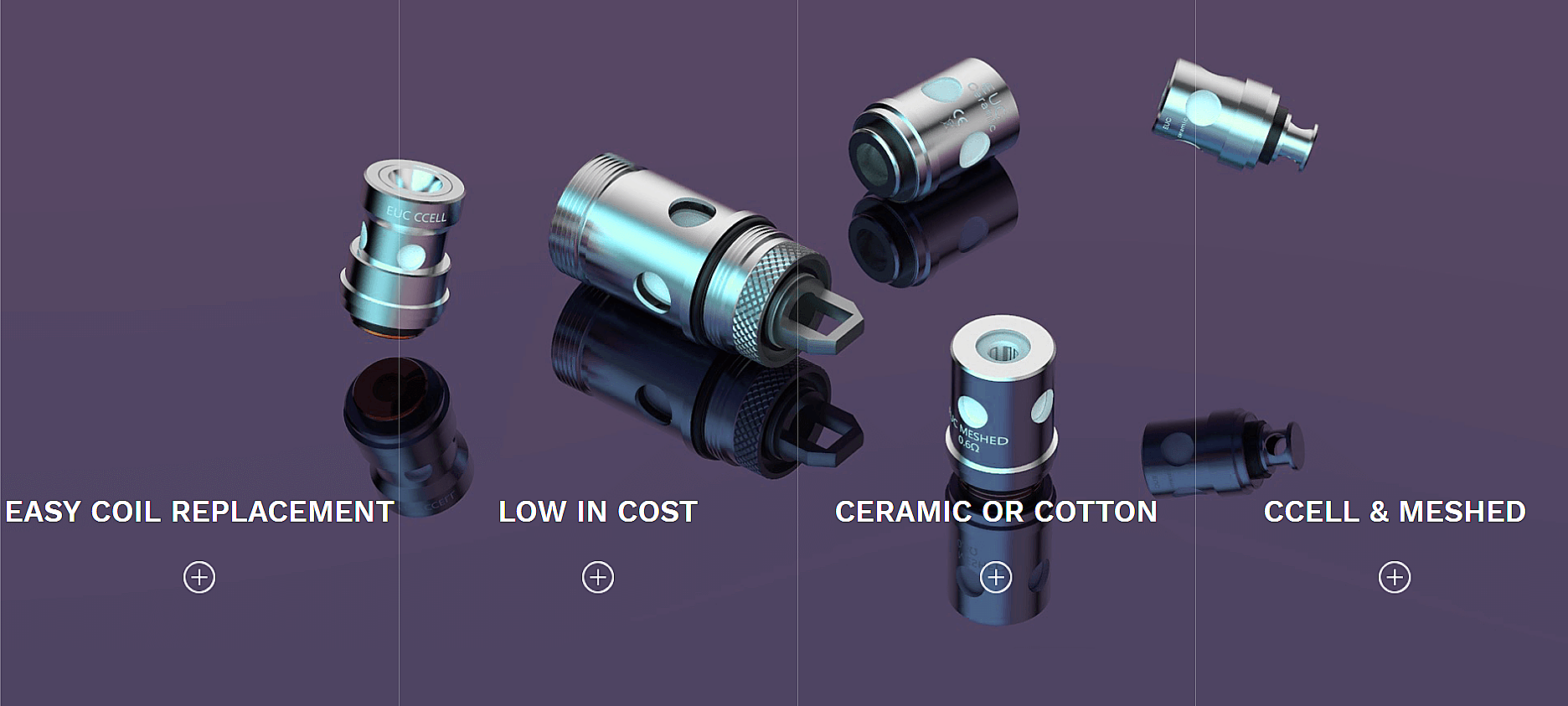 Vaporesso EUC CCELL - 1ohm