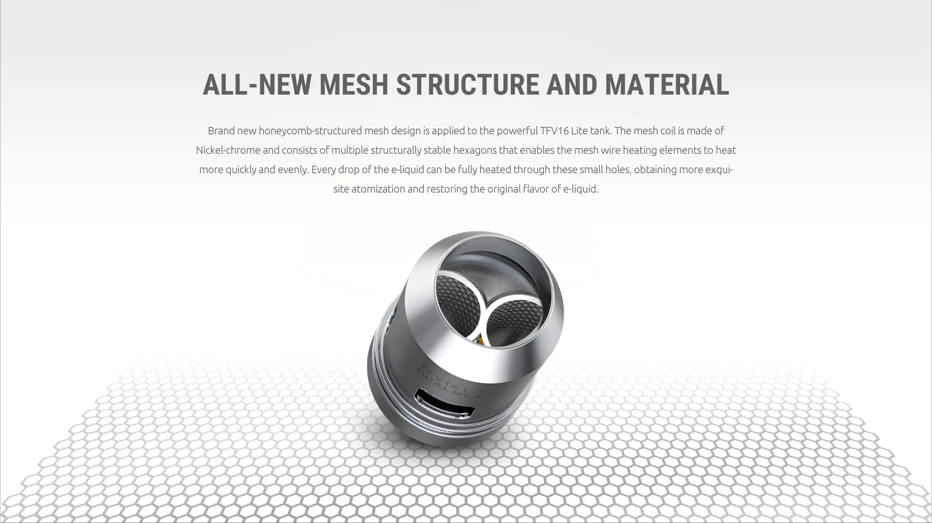 Smoktech žeraviaca hlava TFV16 Lite Dual Mesh - 0,15ohm 