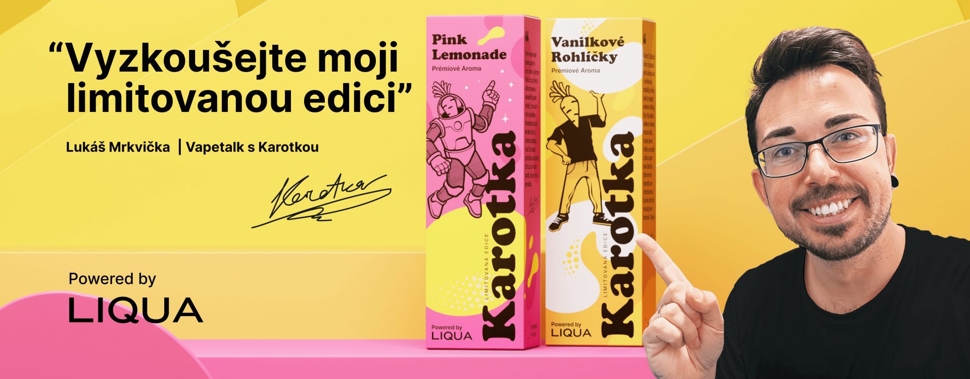 Karotka aroma Limited edition 12ml Pink Lemonade