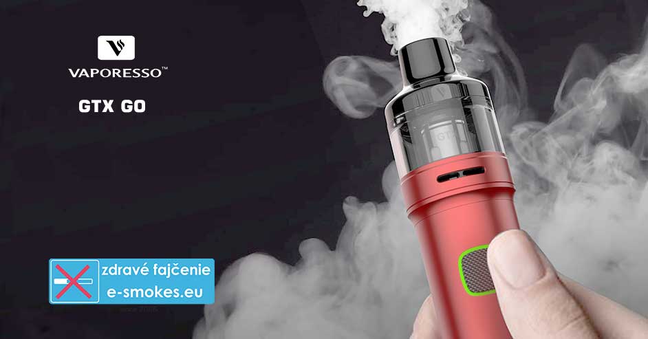Vaporesso GTX GO 80 Pod elektronická cigareta 3000mAh Black