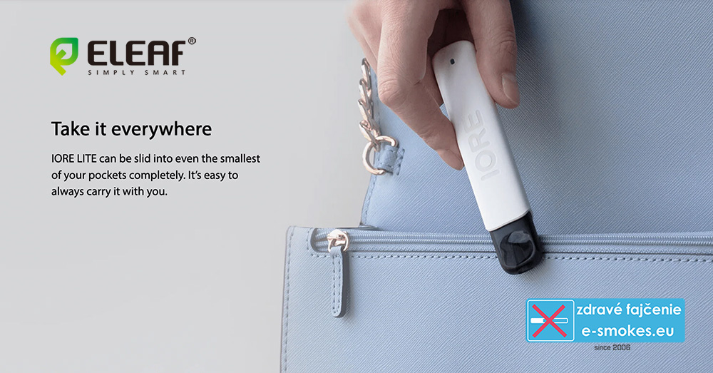 Eleaf IORE LITE 2 elektronická cigareta 490mAh Black