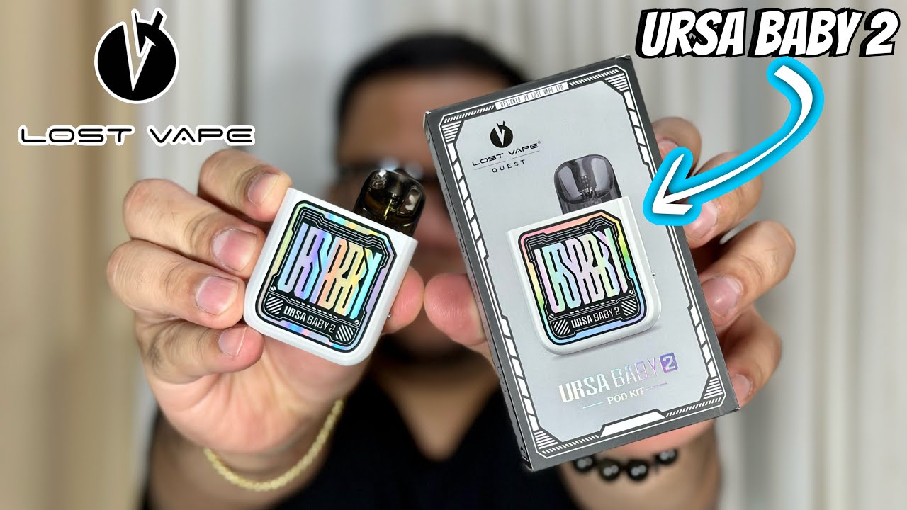 Lost Vape Ursa Baby 2 Pod elektronická cigareta 900mAh Joy Black x Pixel Role