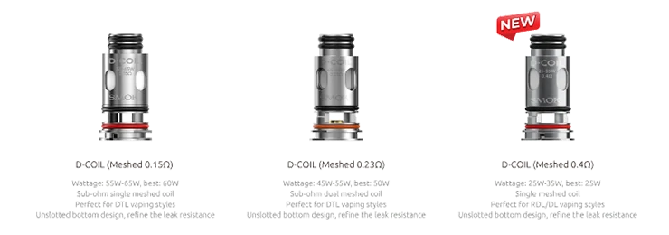 Smoktech D-Coil coil Meshed 0,15ohm