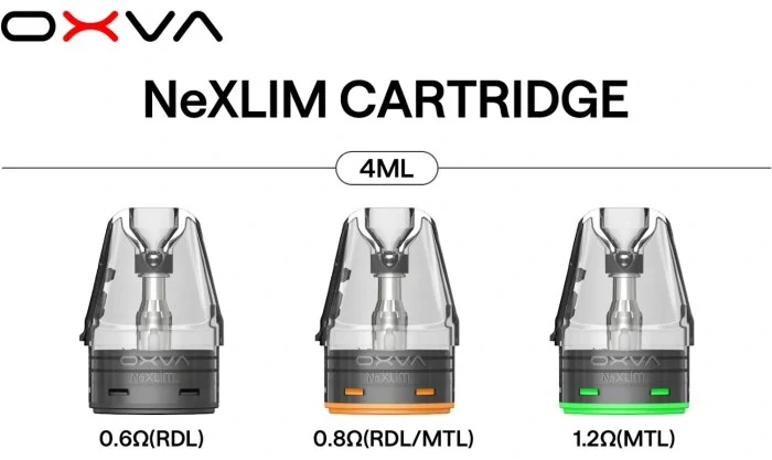 OXVA NeXLIM cartridge 0,8 ohm 4ml