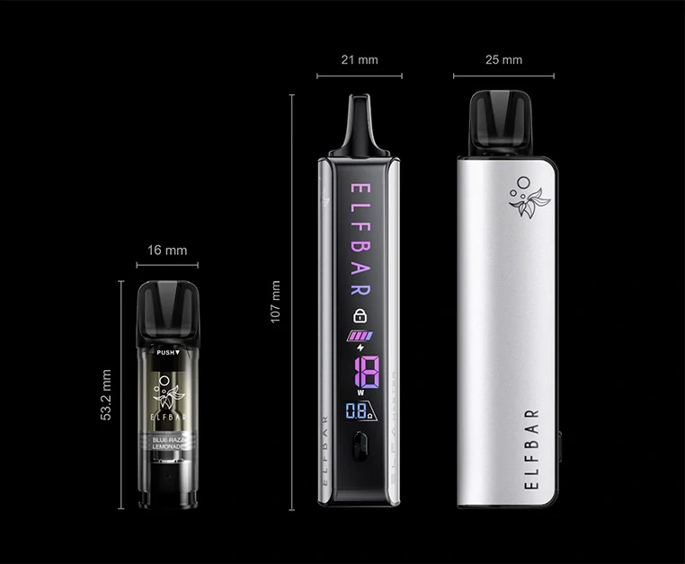 Elf Bar ELFA Master Pod 850mAh Lunar Silver 1ks