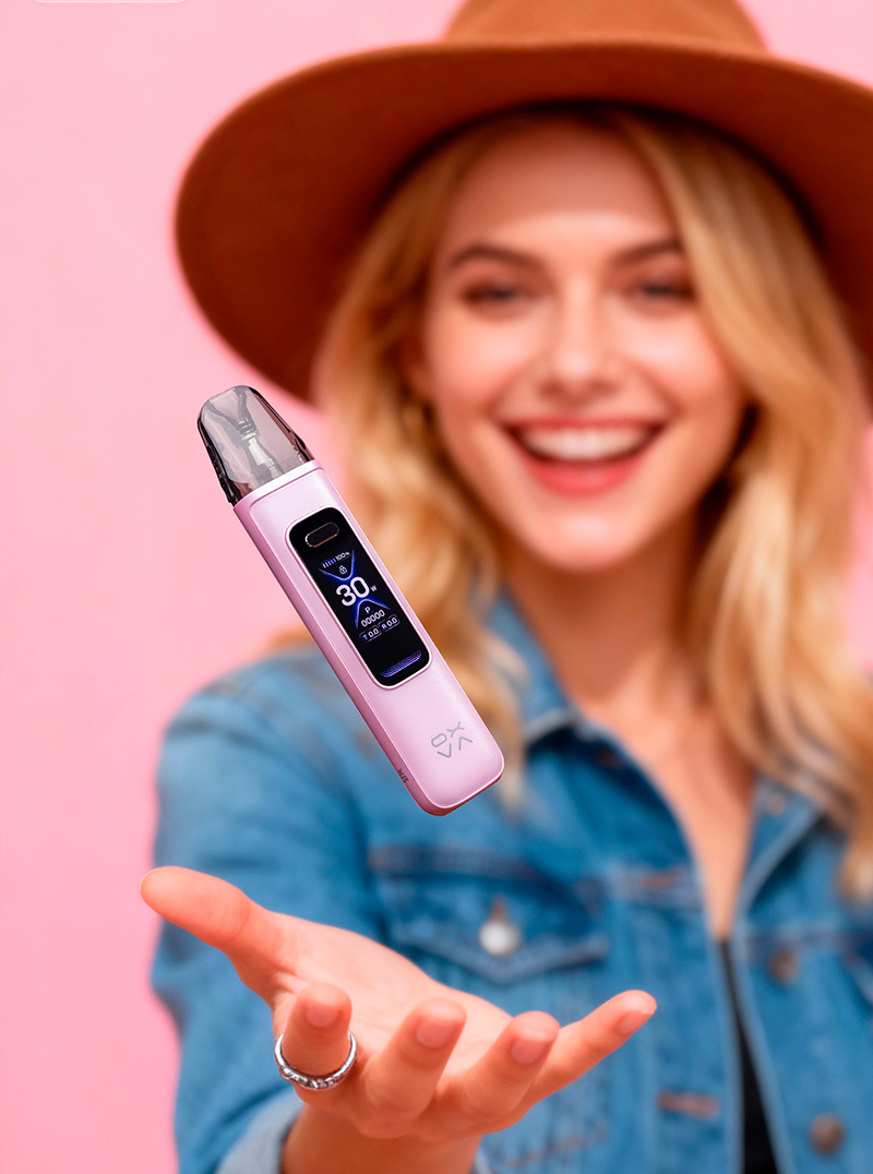 OXVA Xlim Pro 3 Pod Kit 1500 mAh Titanium Silk 1 ks
