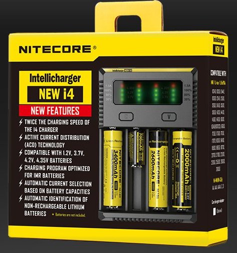 NITECORE I4 nabíjačka akumulátorov