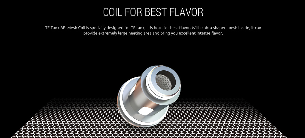 Smoktech žeraviaca hlava TF Tank BF-Mesh - 0,25 ohm